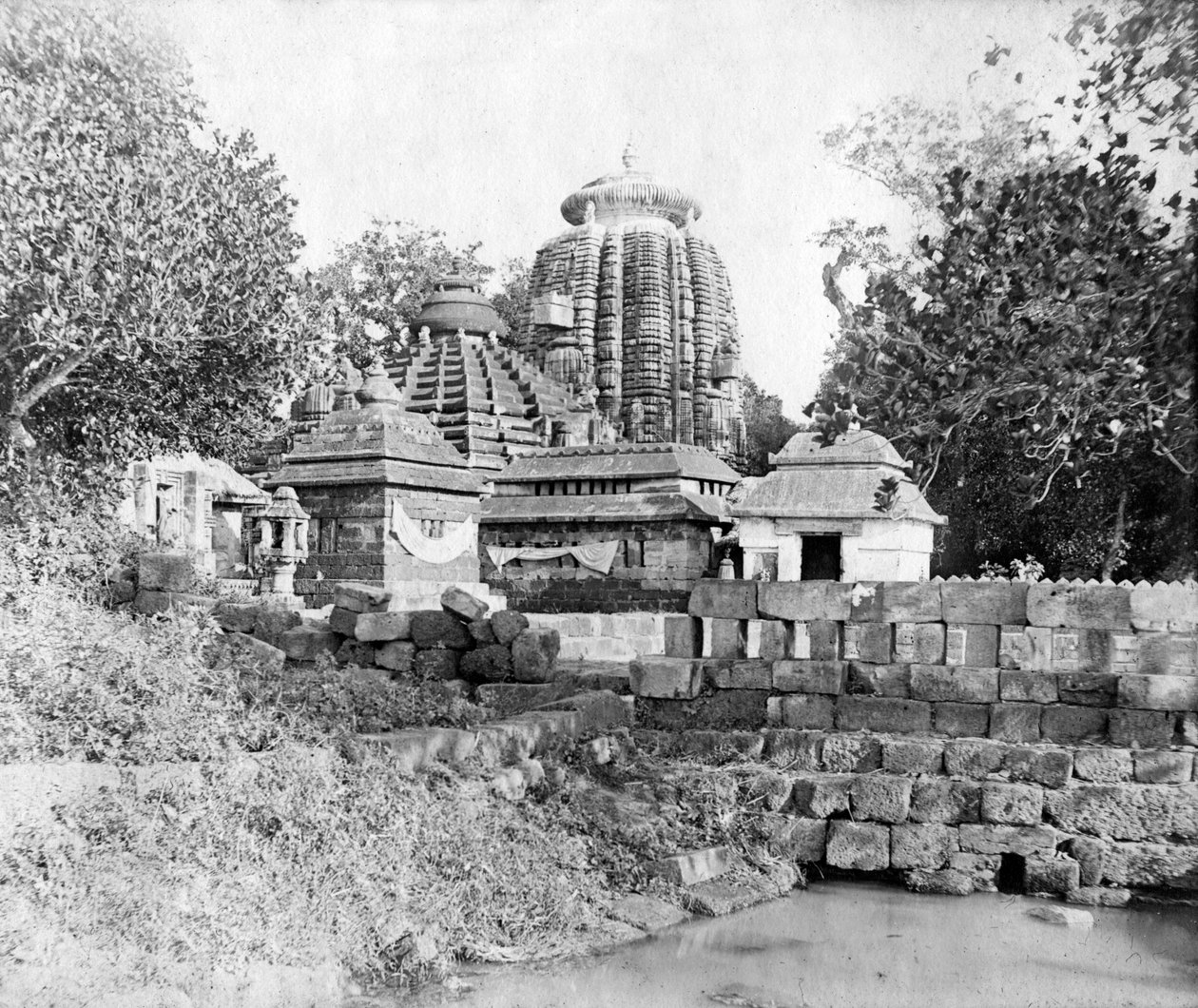 लिंगराज मंदिर, भुवनेश्वर, उड़ीसा, भारत, 1905-1906 द्वारा FL पीटर्स