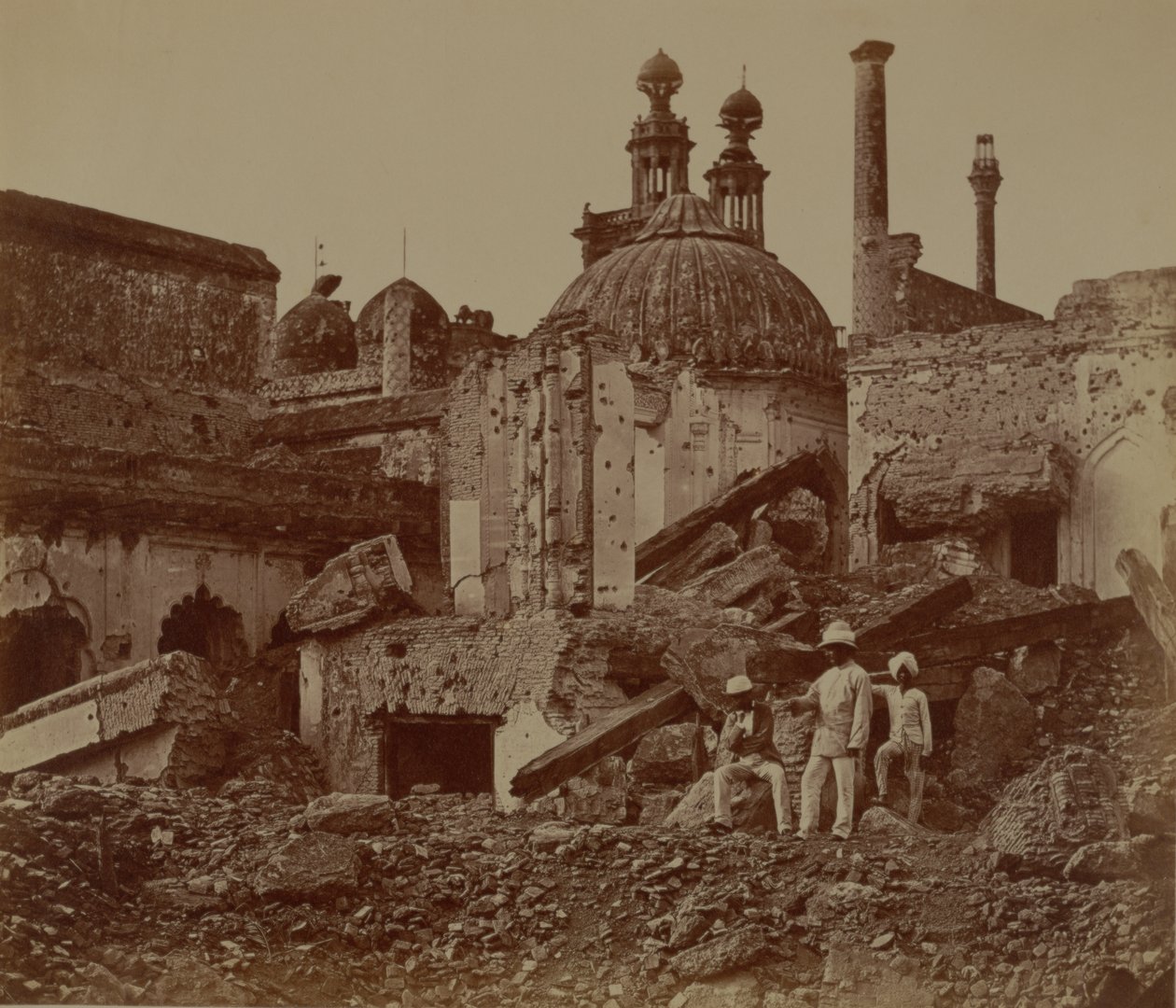 भारतीय विद्रोह के बाद फोर्ट लखनऊ, 1857 द्वारा फेलिस बीटो