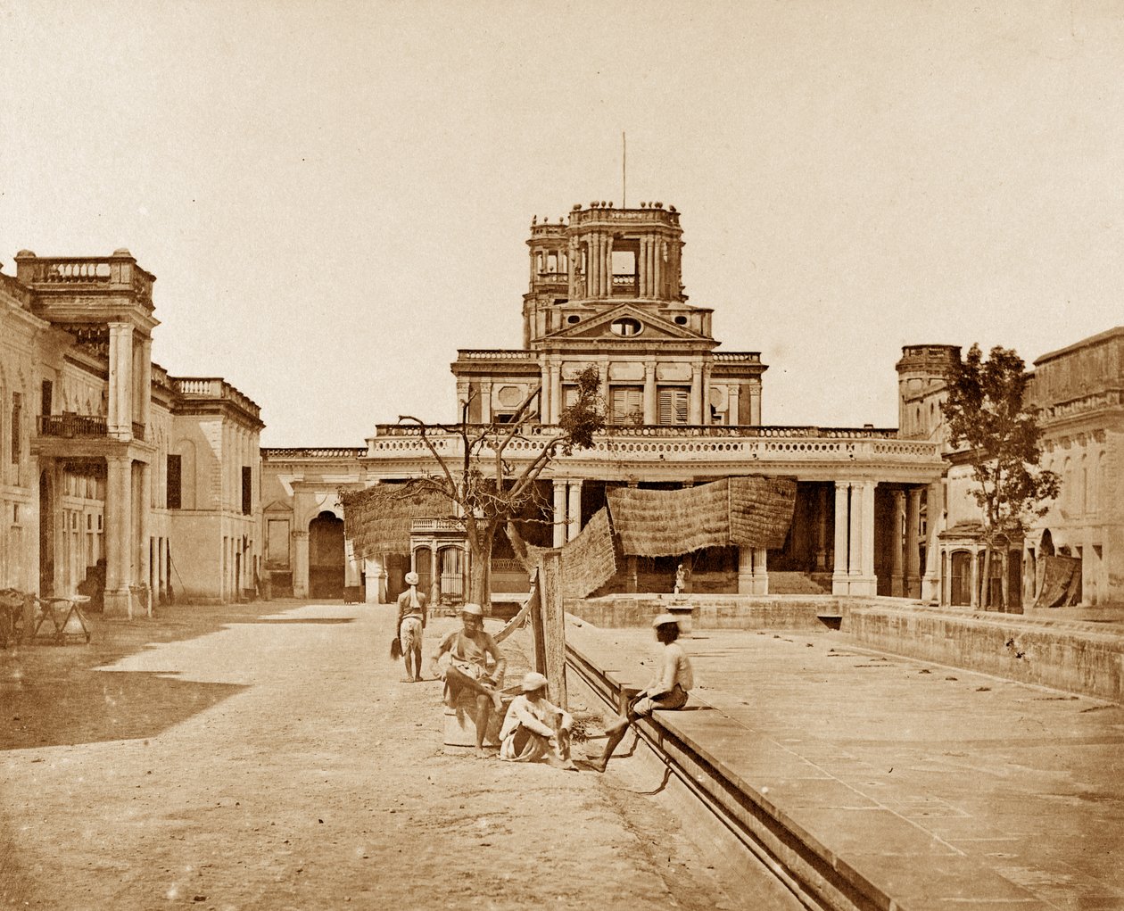 चतुर मुन्ज़िल, लखनऊ का आंतरिक भाग द्वारा फेलिस बीटो