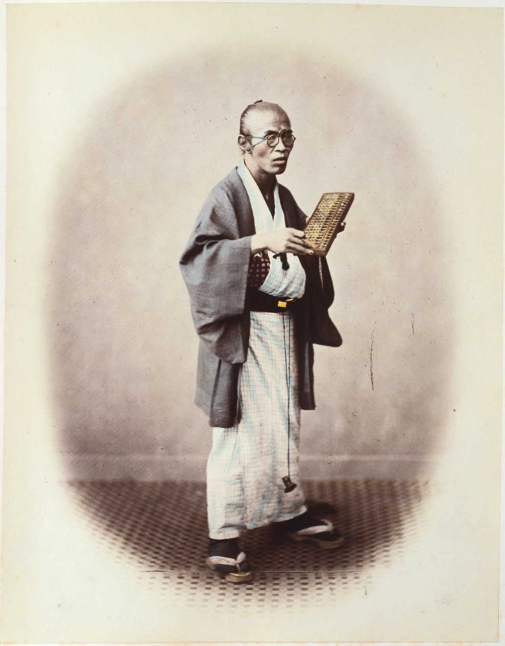 एक क्लर्क, c.1868 द्वारा फेलिस बीटो