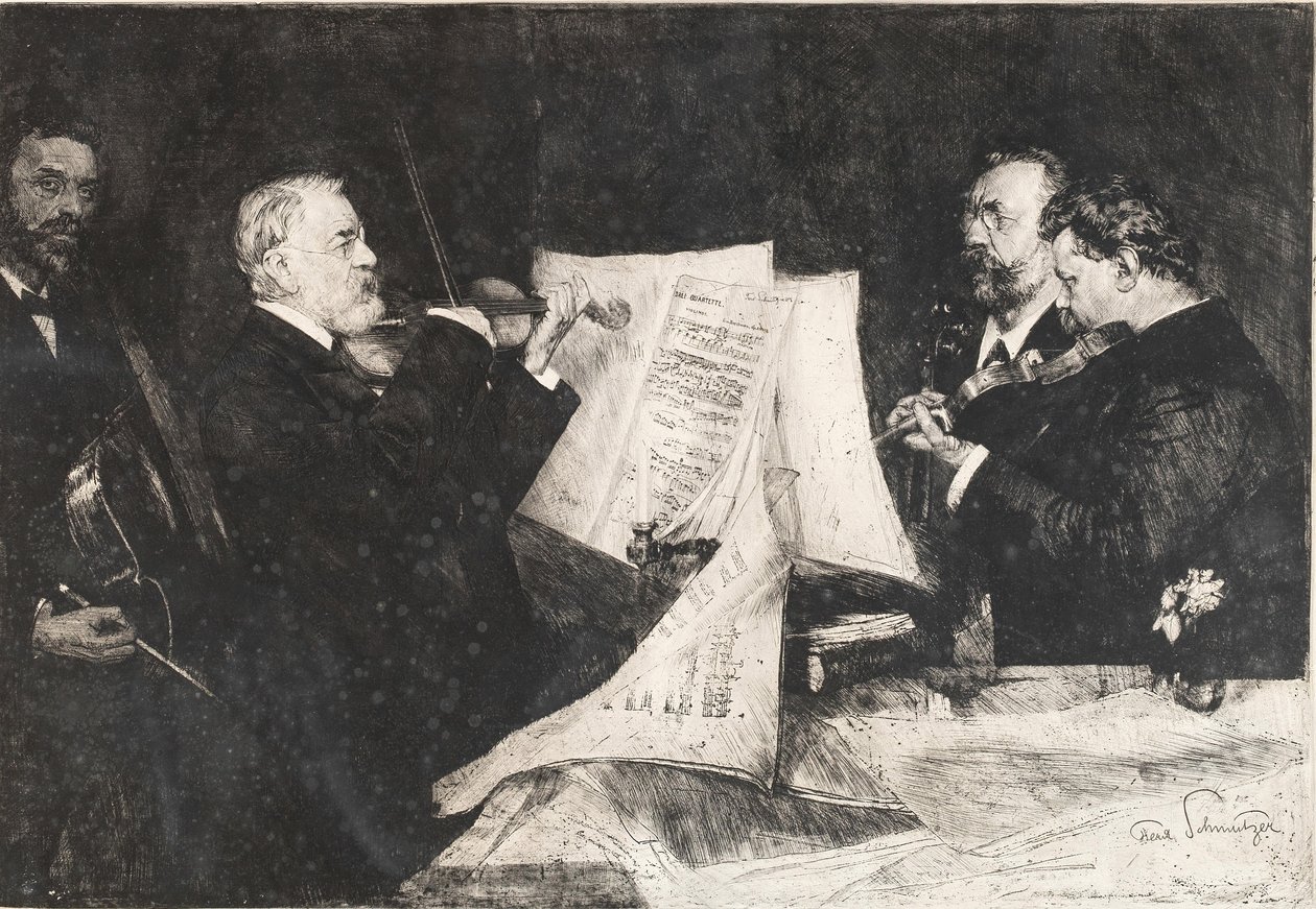 जोआचिम चौकड़ी, 1904। द्वारा फर्डिनेंड शमुतज़र