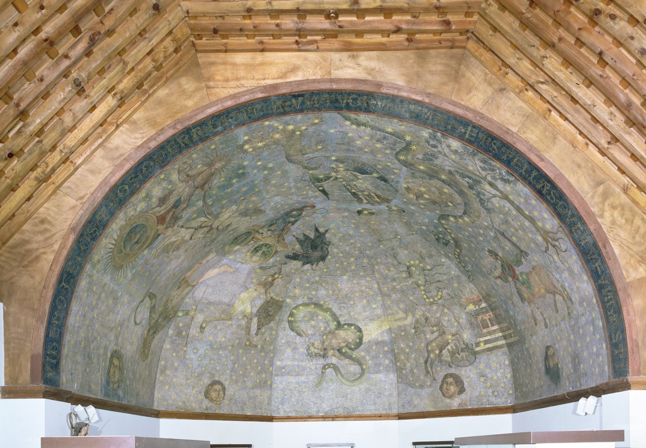 &39;Cielo de Salamanca&39;, c.1480-90 को दर्शाती तिजोरी का दृश्य द्वारा फर्नांडो गैलीगो