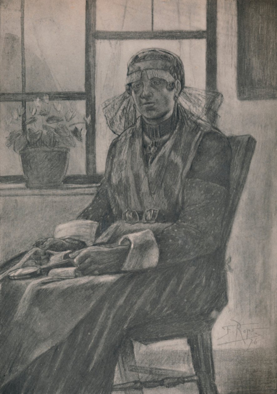 'द लेसमेकर', 1946 द्वारा फेलिसियन रोप्स