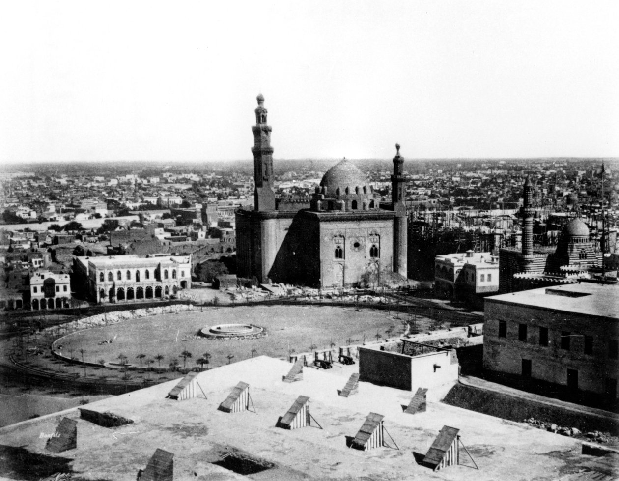 काहिरा, मिस्र का सामान्य दृश्य, 1878 द्वारा फेलिक्स बोनफिल्स