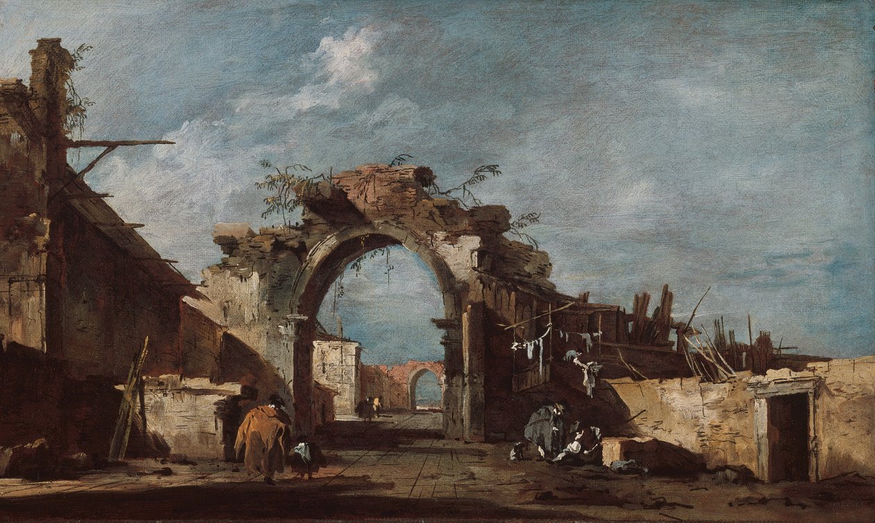 बर्बाद तोरण, 177593। द्वारा फ्रांसेस्को गार्डी
