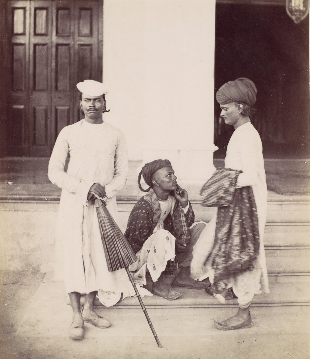 मारवाड़ी ब्रोकर्स, 1870 के दशक। द्वारा फ्रांसिस फ्रिथ
