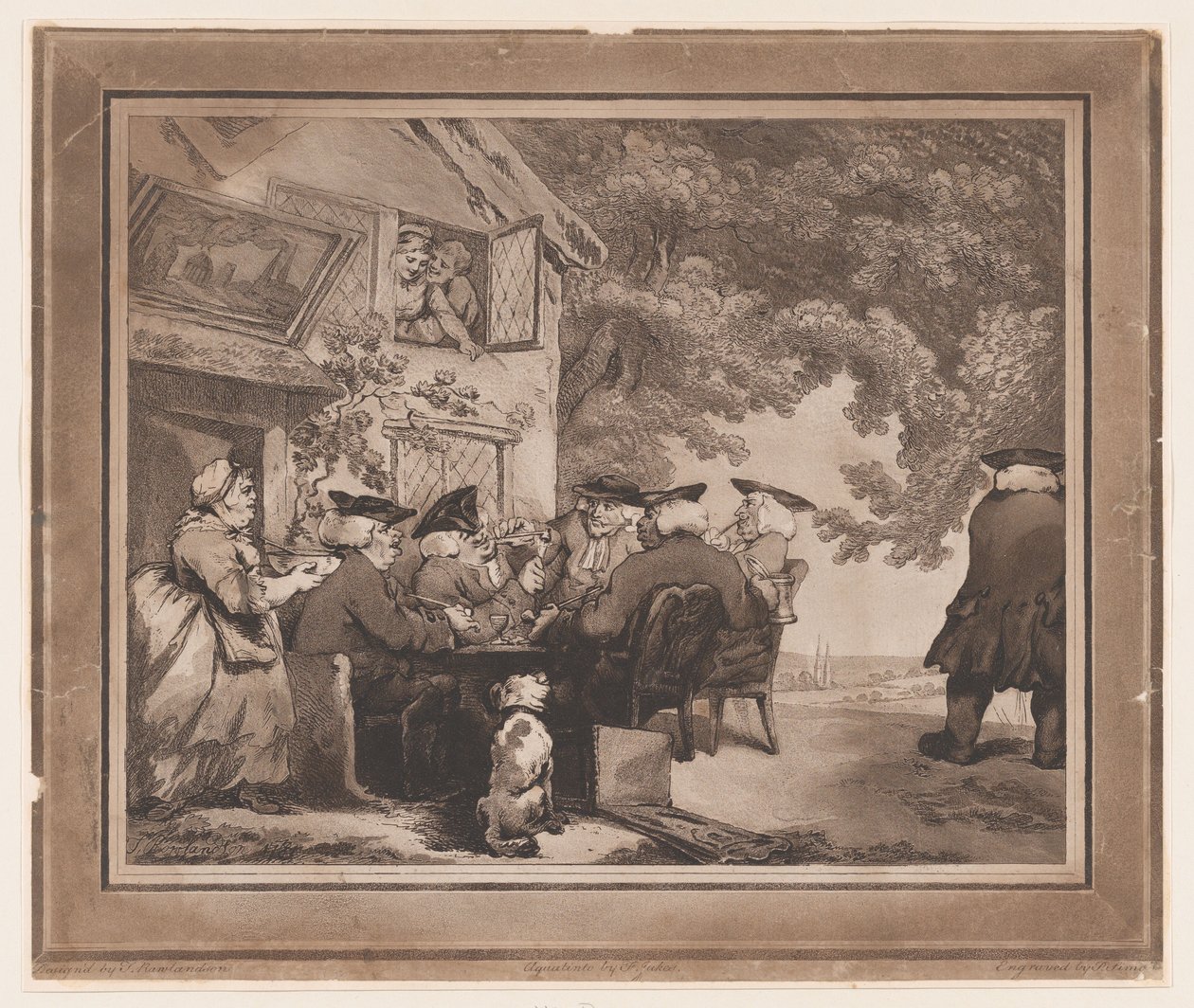 वेट पार्सन्स, 1785., 1785 द्वारा फ्रांसिस ज्यूक्स