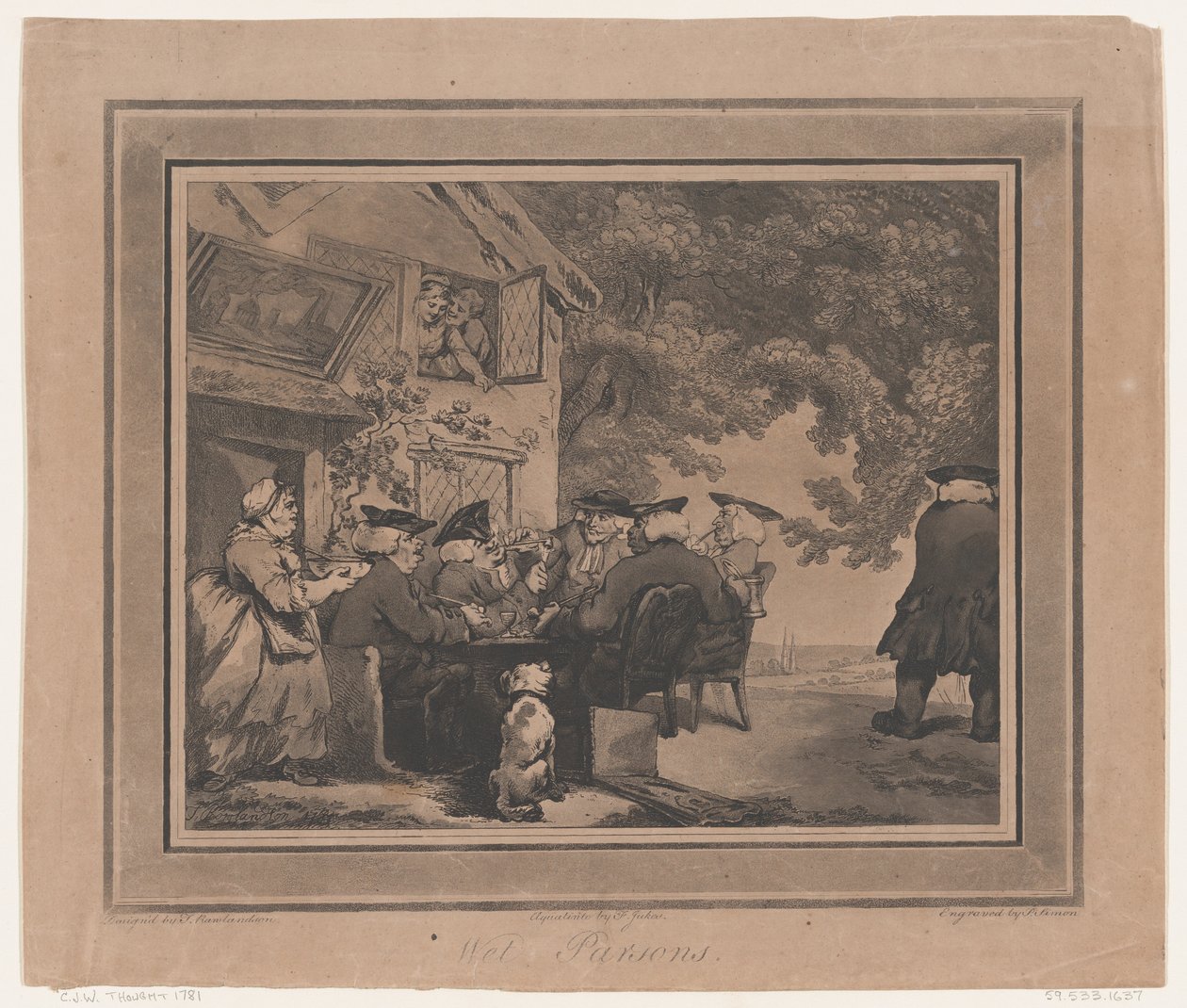 वेट पार्सन्स, 1785., 1785 द्वारा फ्रांसिस ज्यूक्स