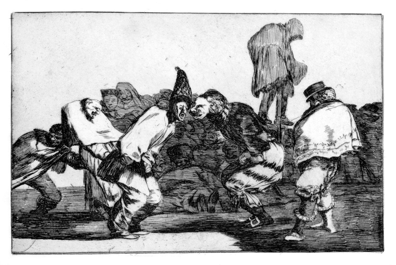 कार्निवल फंतासी, 1819-1823 द्वारा फ़्रांसिस्को डी गोया