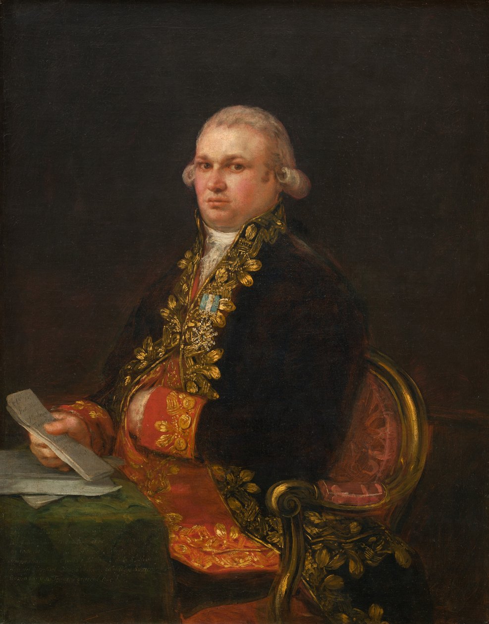 डॉन एंटोनियो नोरिएगा, 1801। द्वारा फ़्रांसिस्को डी गोया