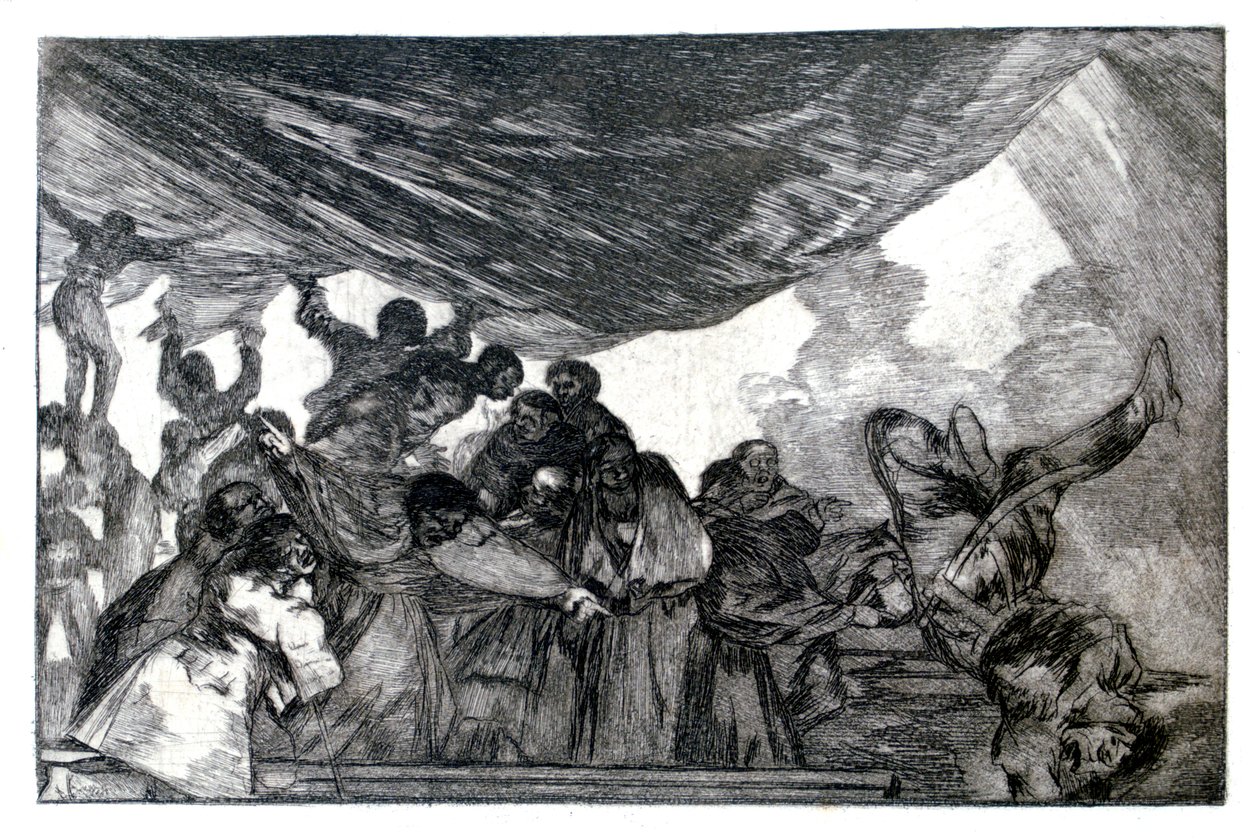 स्पष्ट काल्पनिक, 1819-1823 द्वारा फ़्रांसिस्को डी गोया