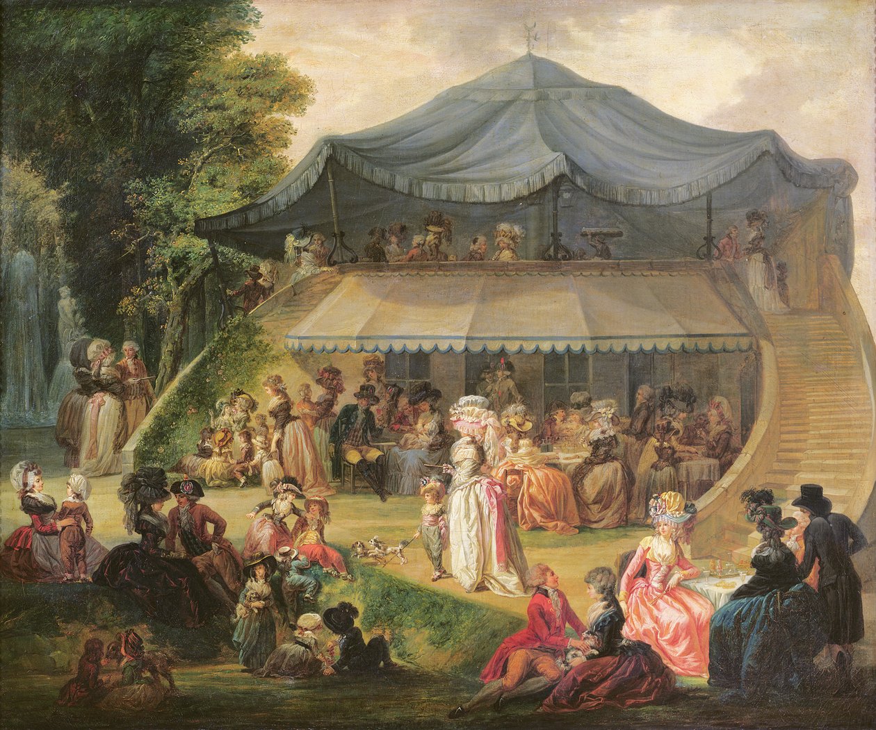 लिले के पास कोलिज़े में बुत, c.1791 द्वारा फ्रेंकोइस लुइस जोसेफ वत्तु