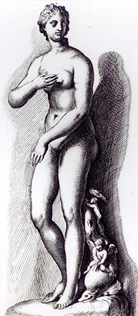 वीनस एफ़्रोडाइट, c.1653 द्वारा फ्रेंकोइस पेरियर