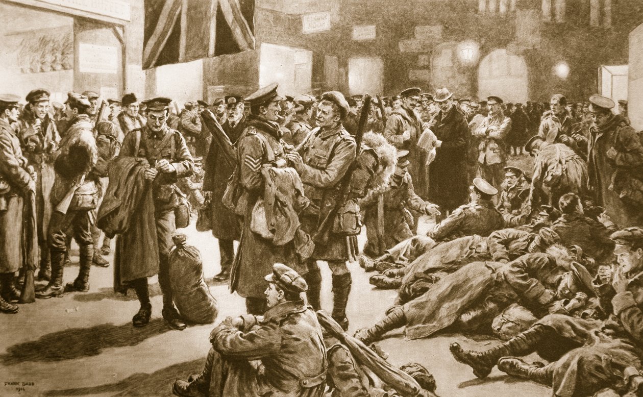 फ़्लोटिंग फ़र्लो के बाद: विक्टोरिया, 1914-19 में फ़्लैंडर्स ट्रेंच की प्रतीक्षा में ब्रिटिश दिग्गज द्वारा फ्रैंक डैड