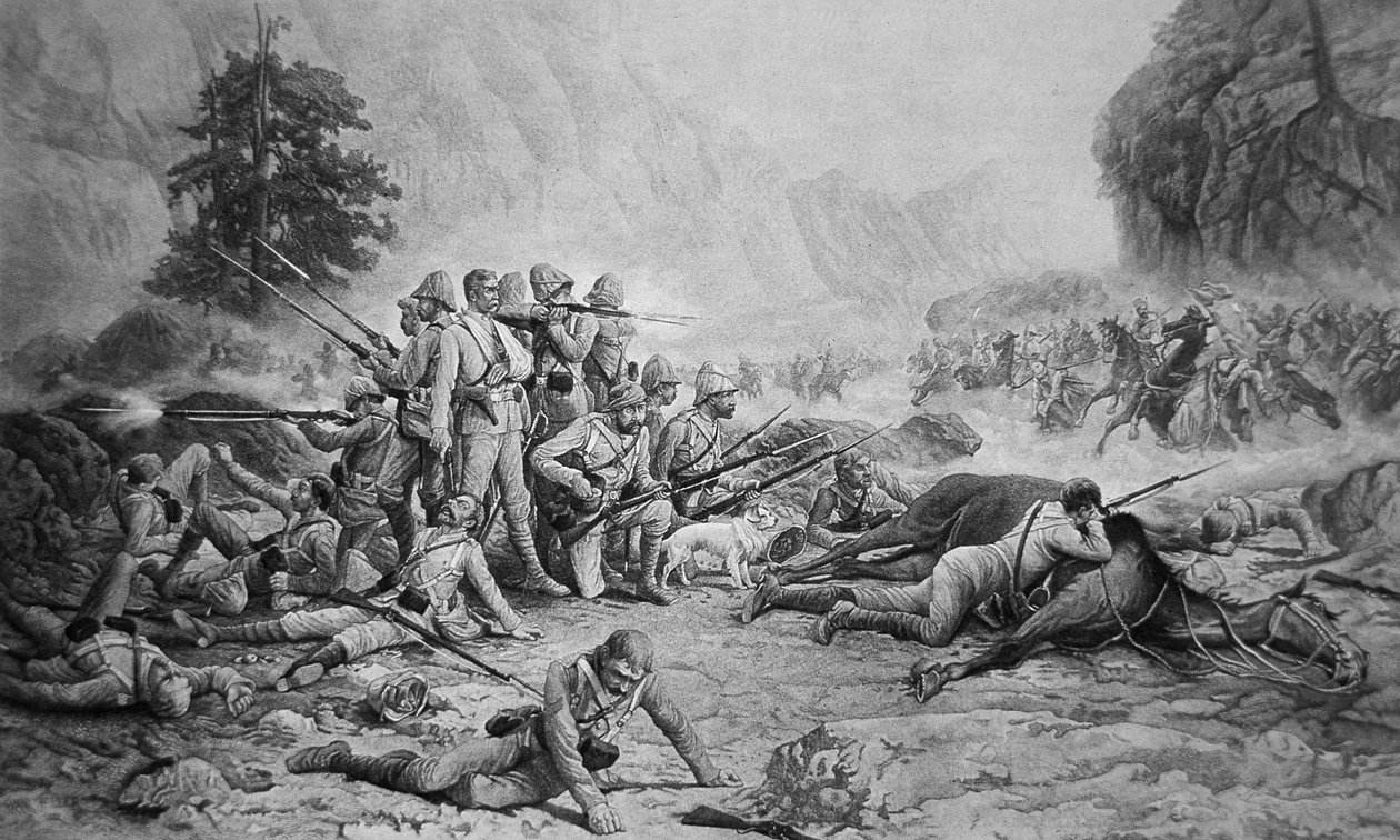 द लास्ट इलेवन एट माईवंड (लिथो) द्वारा फ्रैंक (बाद में) फेलर