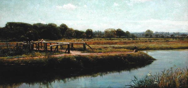 Walsham Meads (कैनवास पर तेल) द्वारा फ्रैंक डिकसी