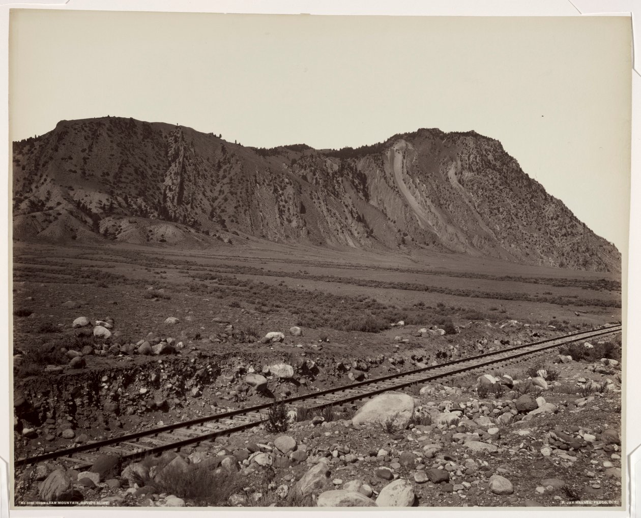 सिनेबार माउंटेन, डेविल स्लाइड, 1880s। द्वारा फ्रैंक जय हेन्स