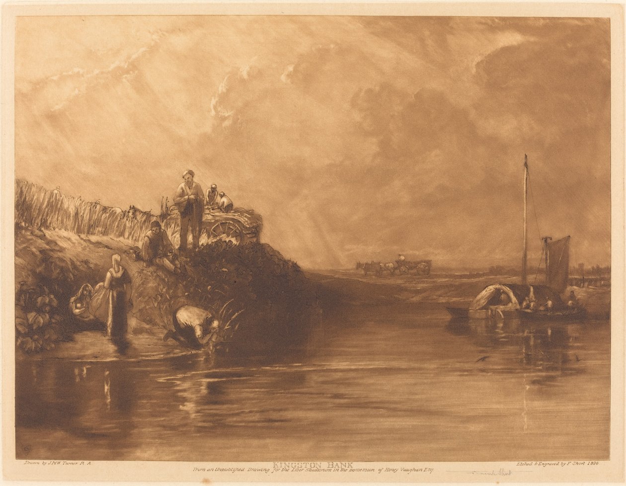 किंग्स्टन बैंक, नंबर 2, 1896। द्वारा फ्रैंक शॉर्ट