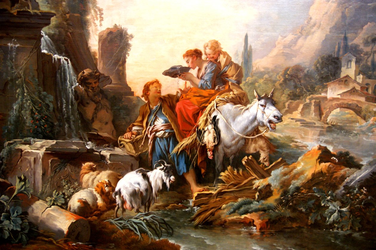Alte Pinakothek में फाउंटेन में आराम करें द्वारा फ्रांकोइस बाउचर