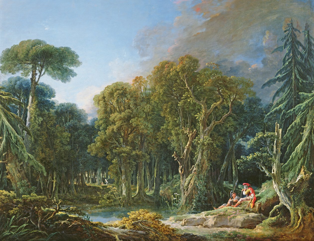 वन, 1740 द्वारा फ्रांकोइस बाउचर