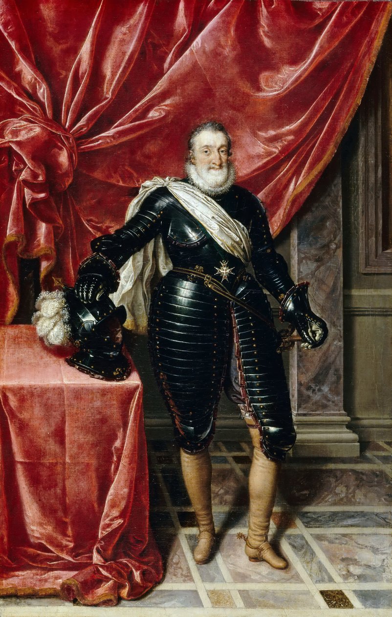 हेनरी IV (1553-1610), फ्रांस के राजा, कवच में द्वारा फ्राँस ने यंगर को पूसा