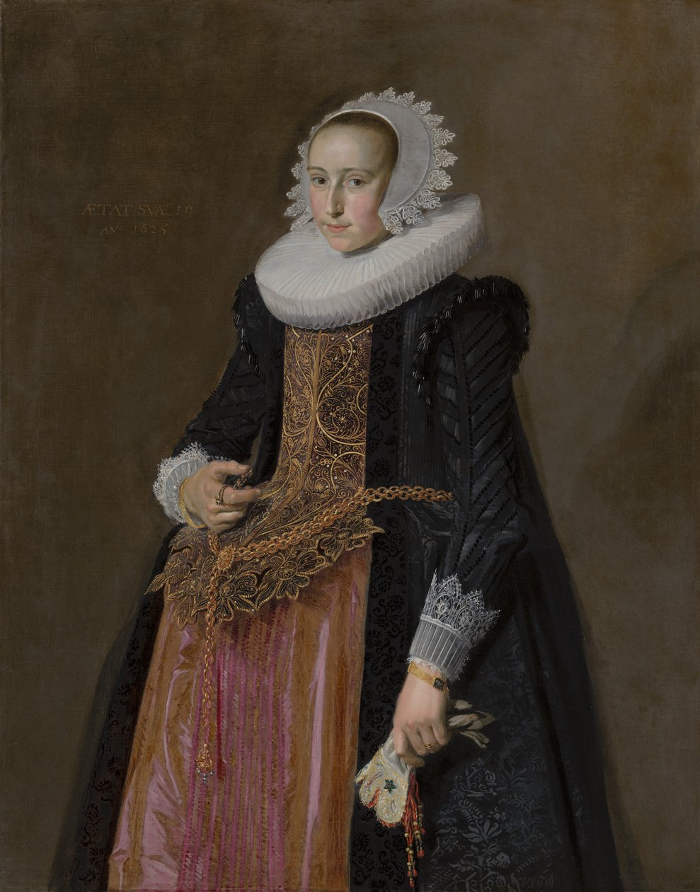 Aletta Hanemans का पोर्ट्रेट, 1625 द्वारा फ्राँस हल्स
