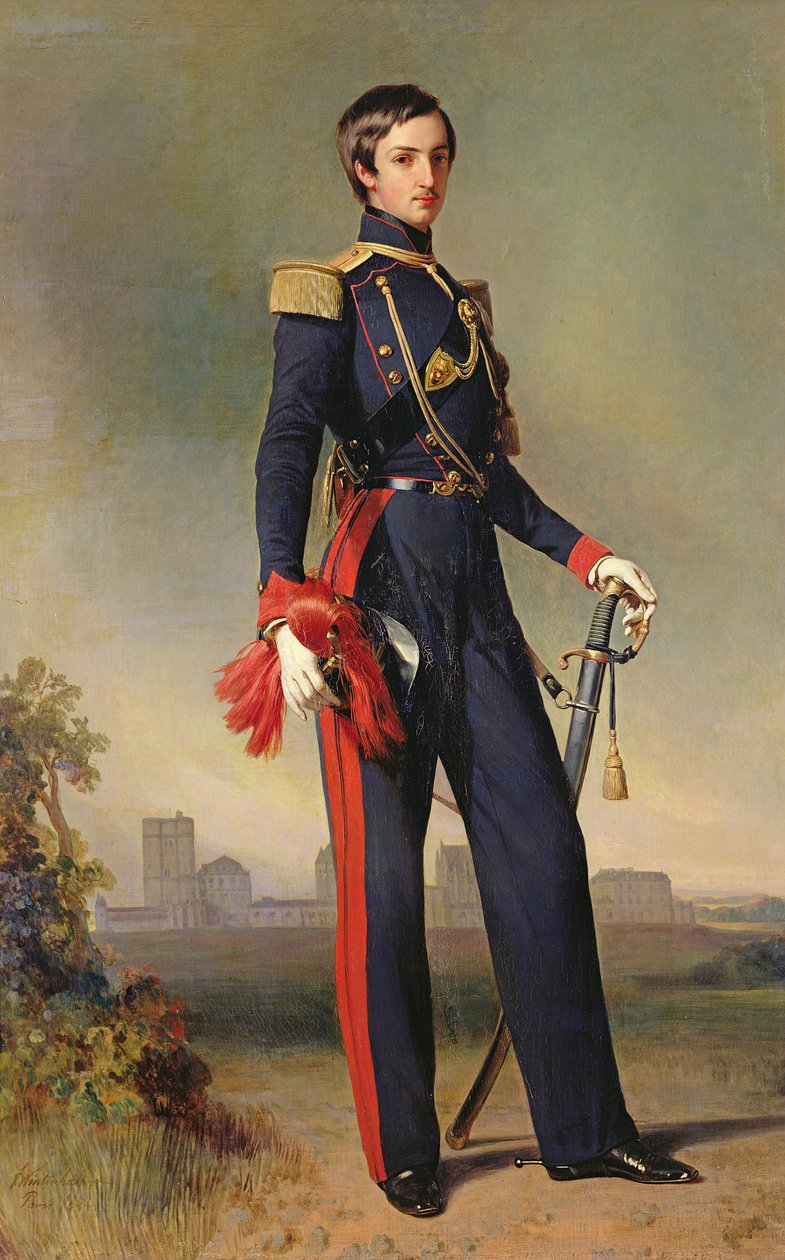 एंटोइन-मैरी-फिलिप-लुईस ऑफ ऑरलियन्स (1824-90) ड्यूक ऑफ मोंटपेंसियर, 1844 द्वारा फ्रांज जेवियर विंटरहेल्टर