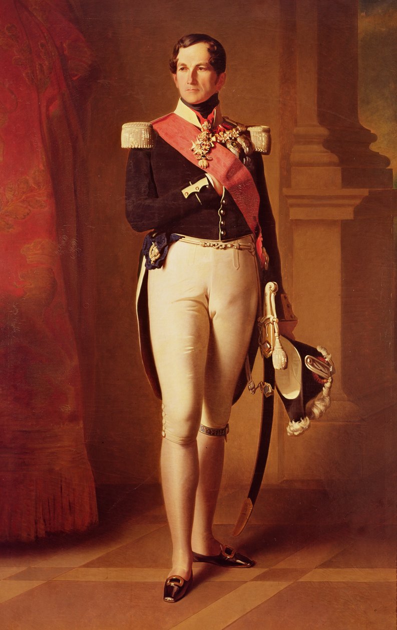 लियोपोल्ड I (1790-1865) c.1846 द्वारा फ्रांज जेवियर विंटरहेल्टर