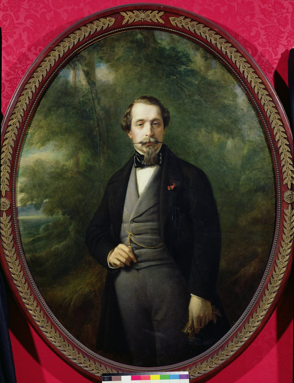 नेपोलियन III का पोर्ट्रेट (1808-73) c.1857 द्वारा फ्रांज जेवियर विंटरहेल्टर