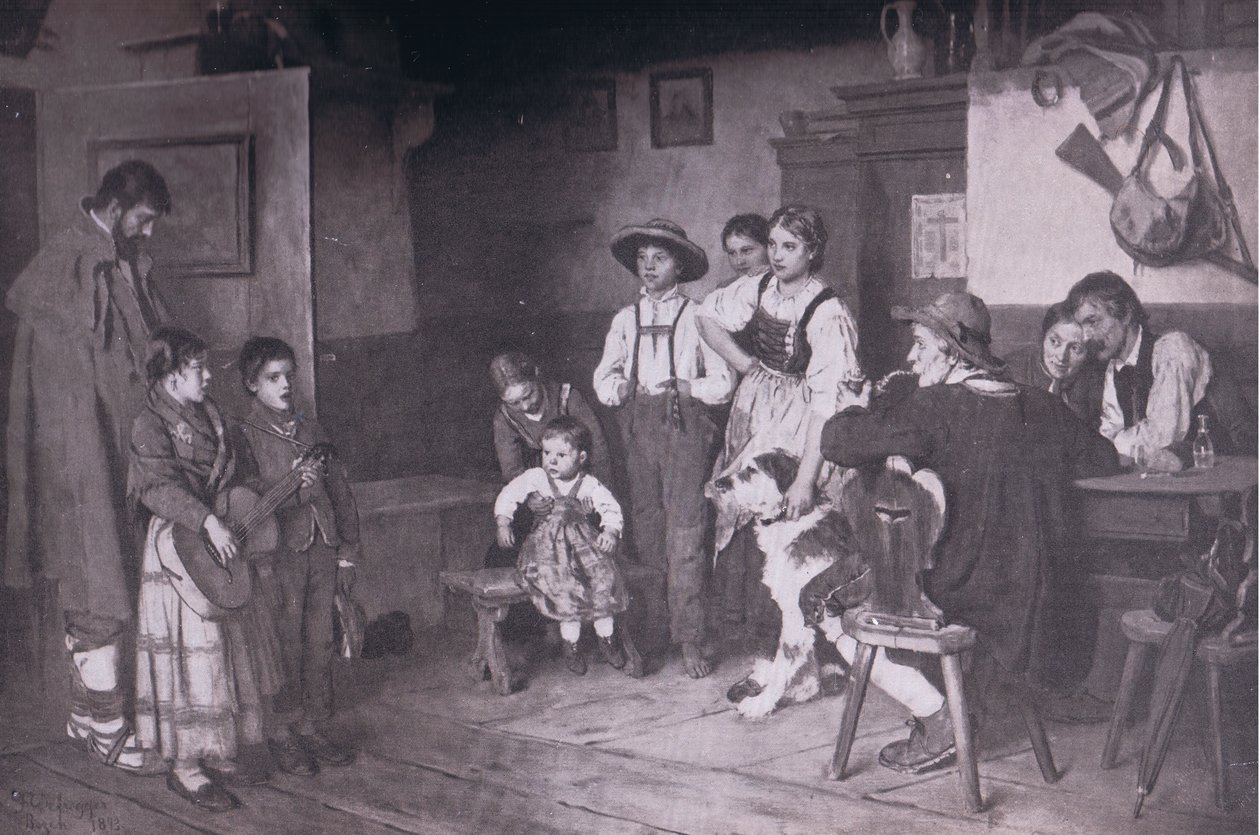 इटालियन इतालवी गायक, बिबिस वार्षिक, 1916-1917 द्वारा फ्रांज डिफ्रेगर के बाद