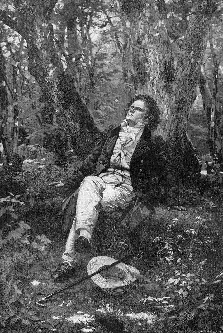 बीथोवेन, 1906 द्वारा फ्रांज हनफस्तांगल
