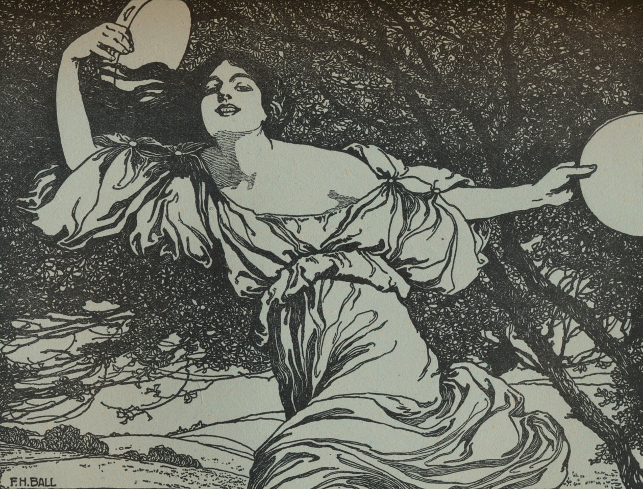 बैचेनी, सी 20 वीं सदी 1914-1915 द्वारा फ्रेड हैमरस्ले बॉल