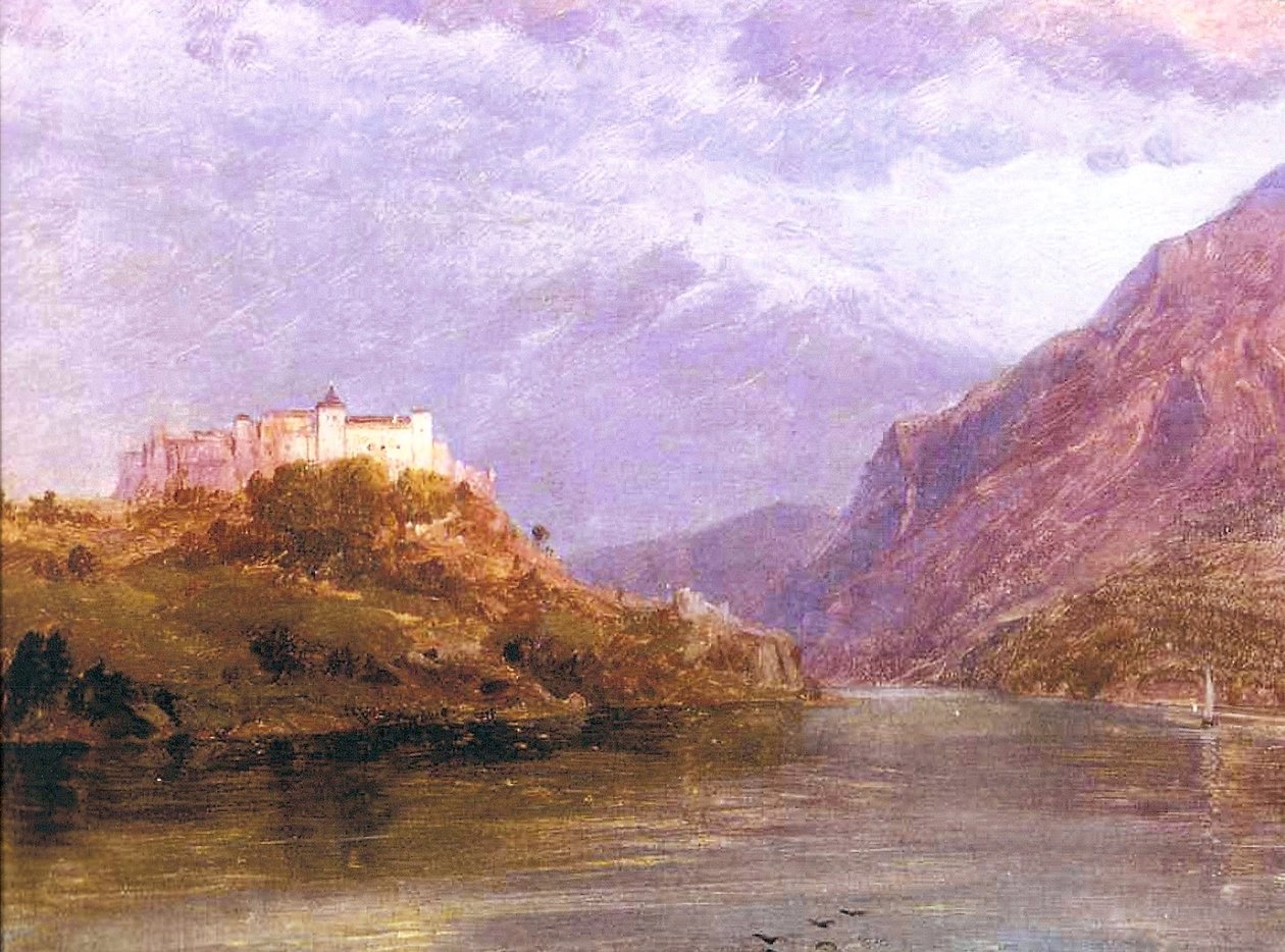 साल्ज़बर्ग कैसल, 1868-69 द्वारा फ्रेडरिक एडविन चर्च