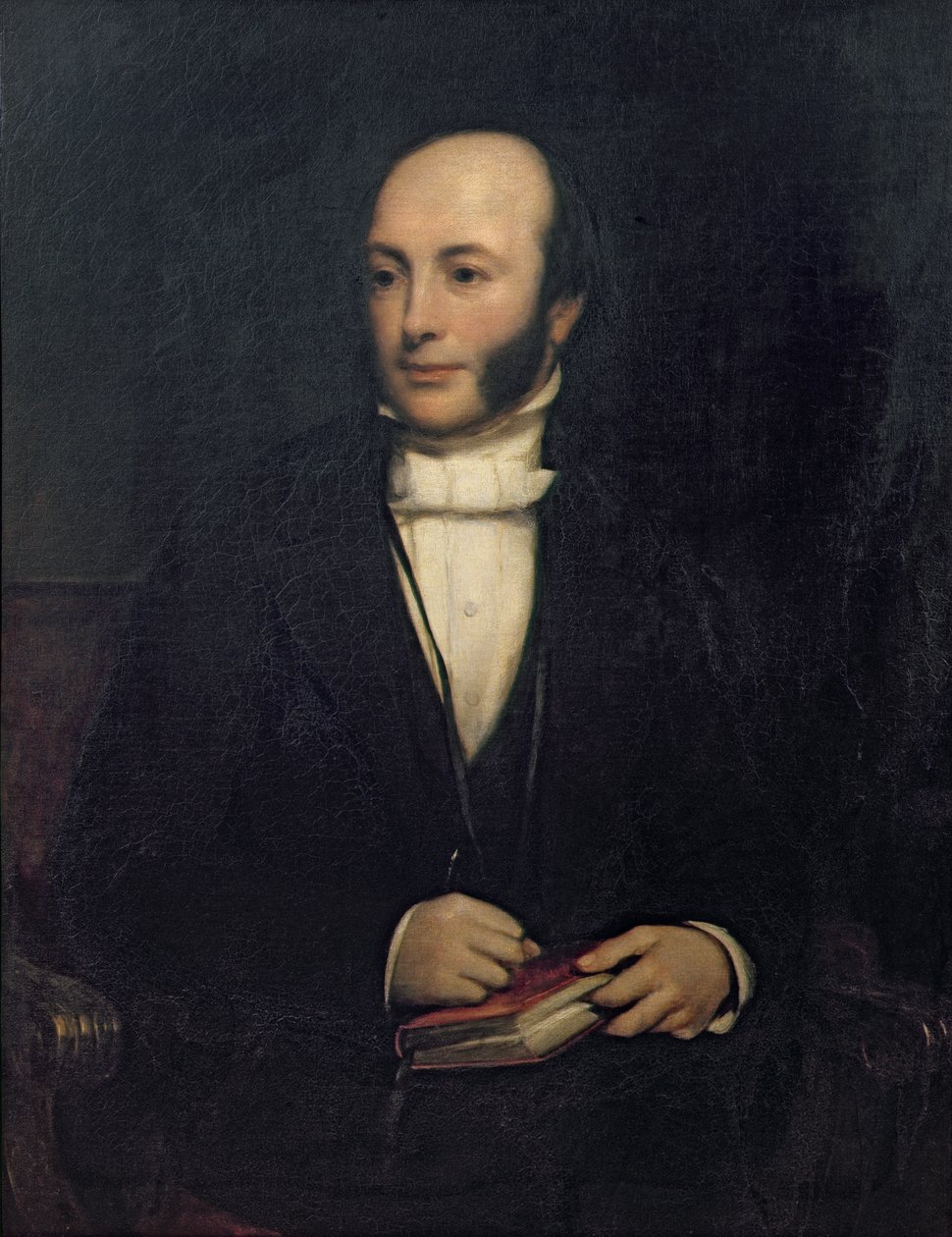 रेव जॉन बर्लो का चित्र (1798-1869) द्वारा फ्रेडरिक रिचर्ड पिकर्सगिल