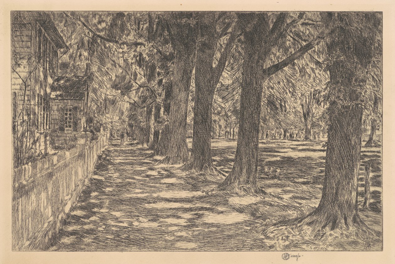 ईस्टहैम्पटन, 1917। द्वारा फ़्रेडरिक चाइल्ड हस्साम