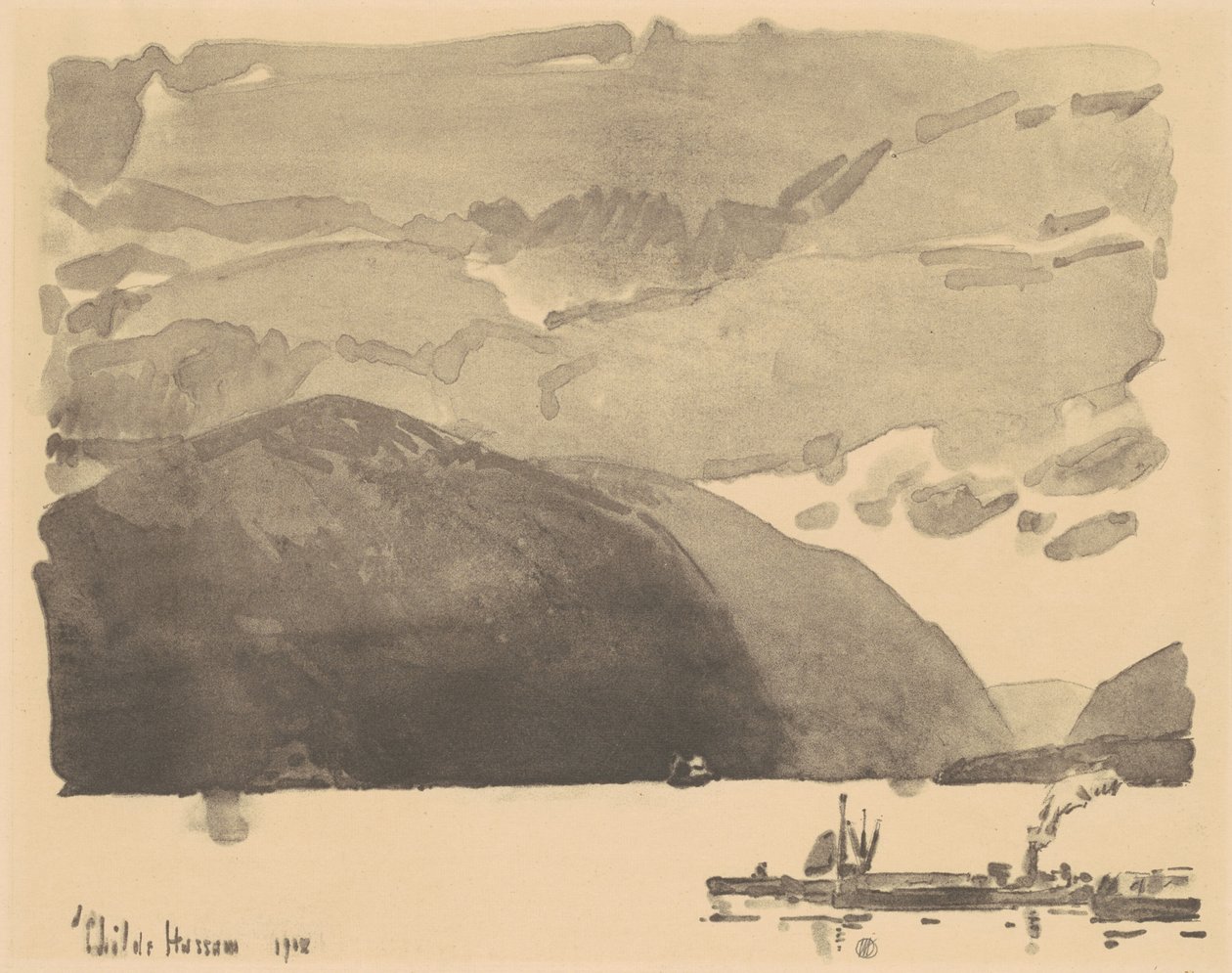 स्टॉर्म किंग, 1918। द्वारा फ़्रेडरिक चाइल्ड हस्साम