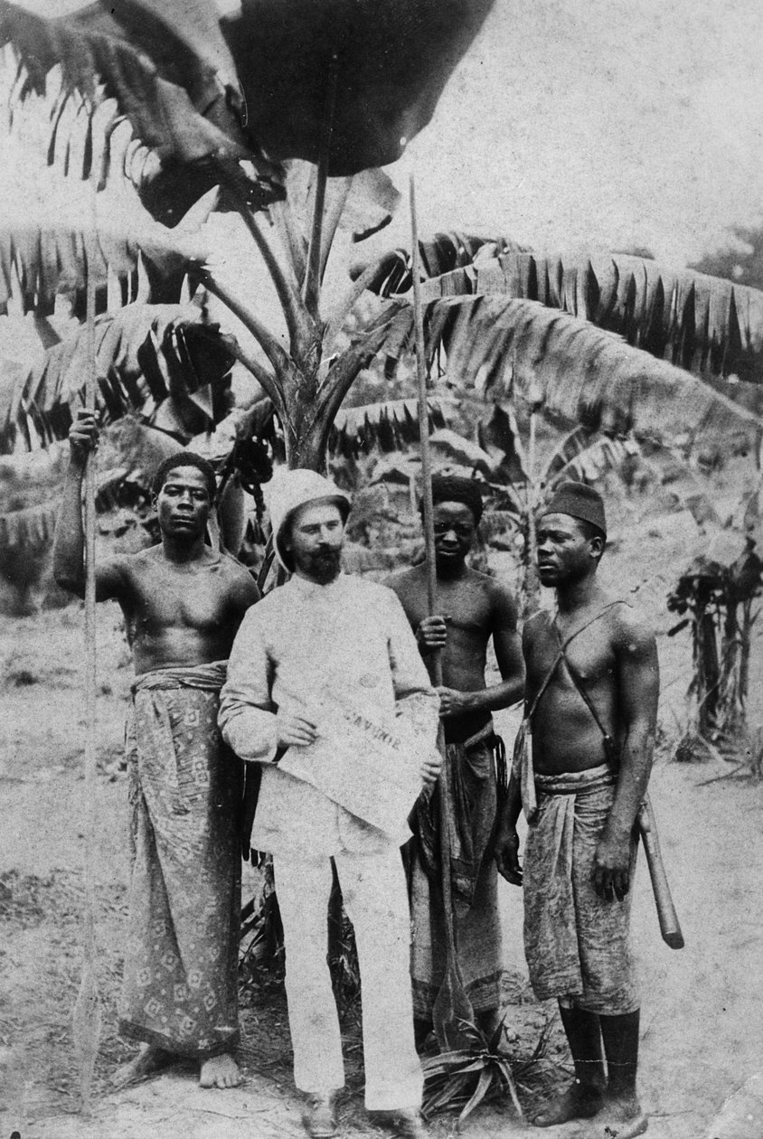 फ्रेंच कांगो, 1880 द्वारा फ्रेंच फोटोग्राफर