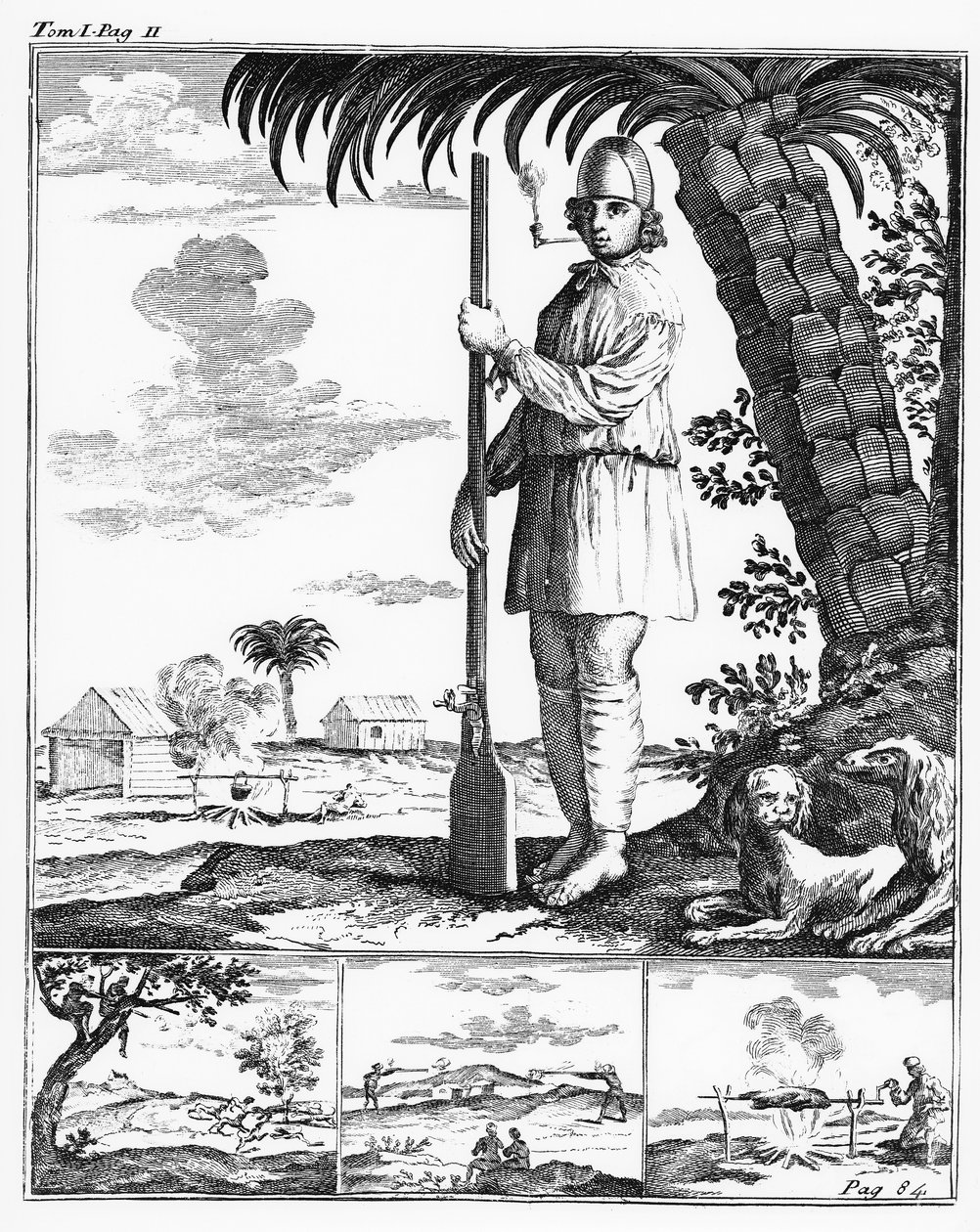 वेस्टइंडीज में बुकेनेर, 1686 द्वारा फ्रेंच स्कूल
