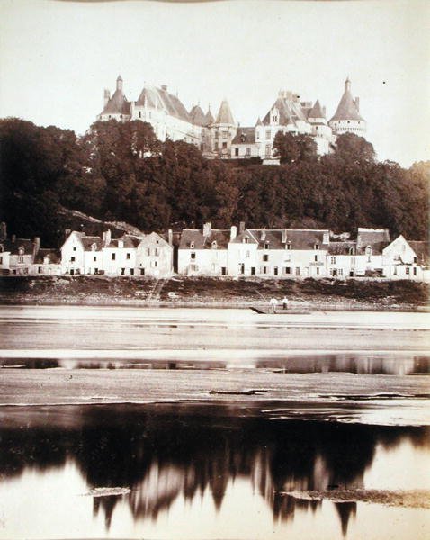 लो टाइड, लॉयर वैली, c.1880s-90s (बी/डब्ल्यू फोटो) द्वारा फ्रेंच फोटोग्राफर