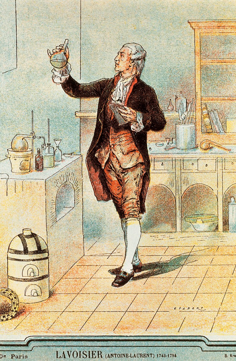 एंटोनी लॉरेंट Lavoisier द्वारा फ्रेंच स्कूल