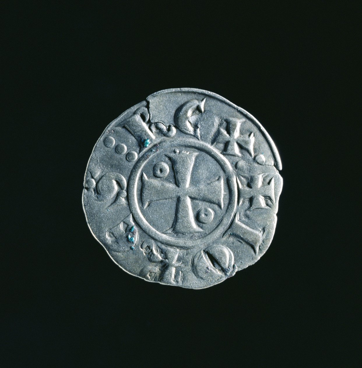 जॉन ऑफ ब्रिएन का सिक्का (c.1170-1237) द्वारा फ्रेंच स्कूल