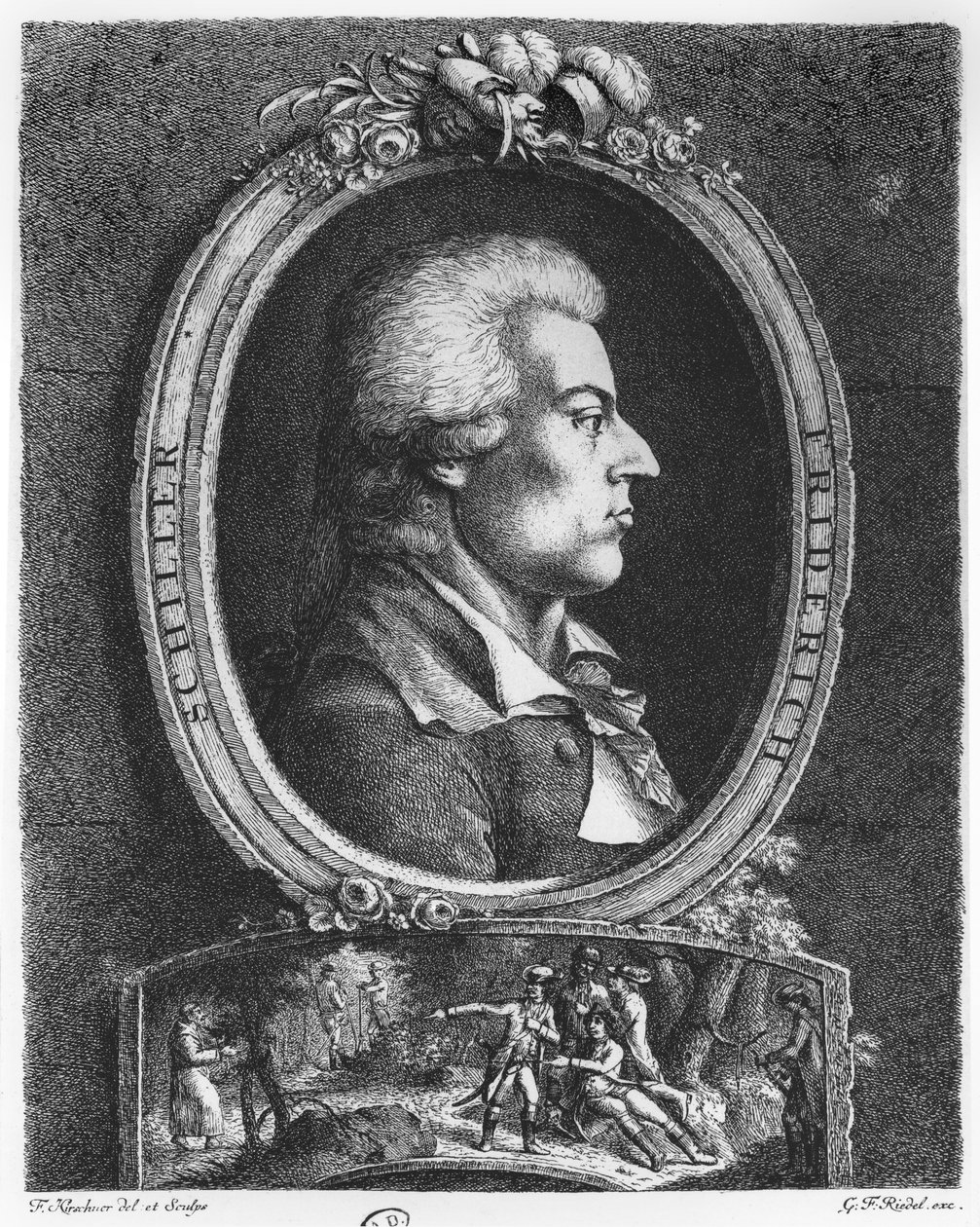 फ्रेडरिक शिलर (1759-1805) द्वारा फ्रेडरिक किर्श्नर