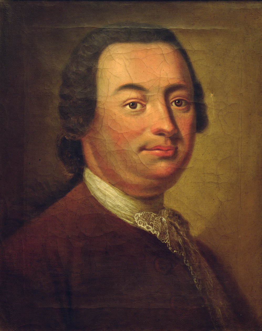 पोर्ट्रेट ऑफ़ ए मैन, 1774 द्वारा जॉर्ज डेविड मैथ्यू