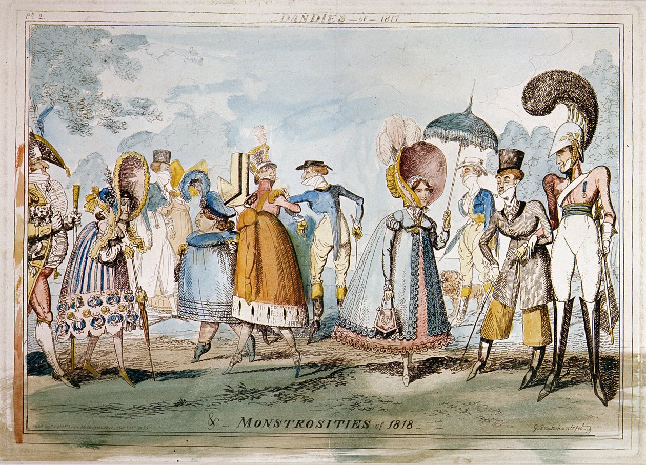 1818 के मठ, द्वारा जॉर्ज क्रूइशांक