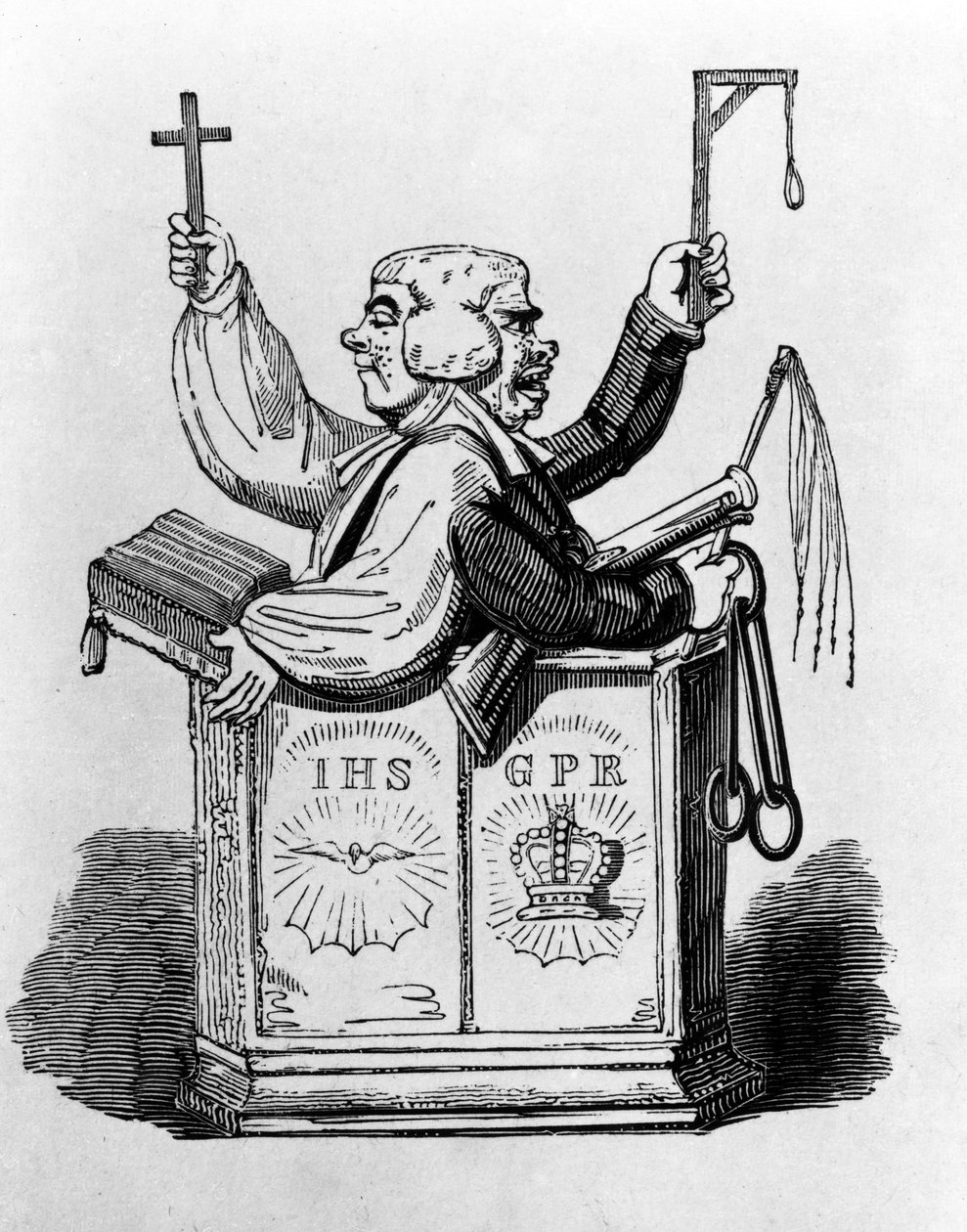 लिपिक मजिस्ट्रेट, 1819 द्वारा जॉर्ज क्रूइशांक