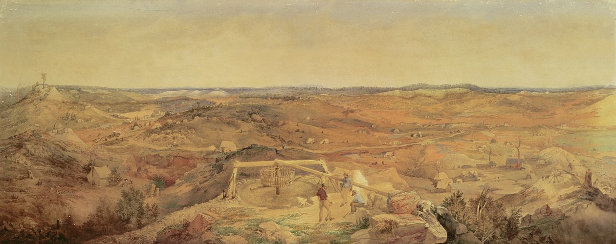 ओल्ड बेंडिगो, 1857 द्वारा जॉर्ज रोवे