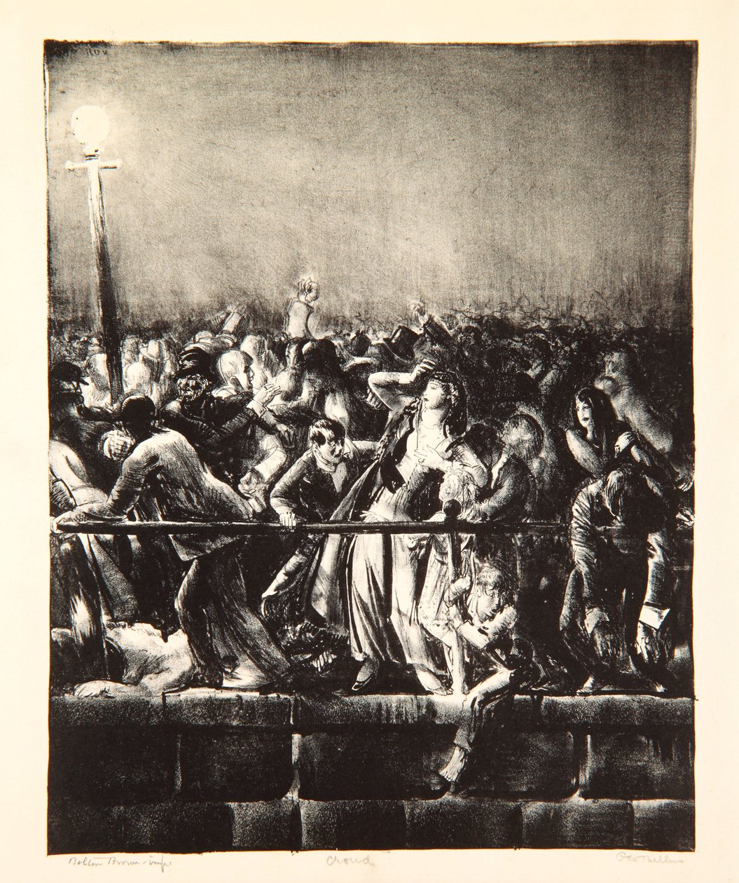 द क्राउड, 1923 द्वारा जॉर्ज वेस्ले बेलोज़
