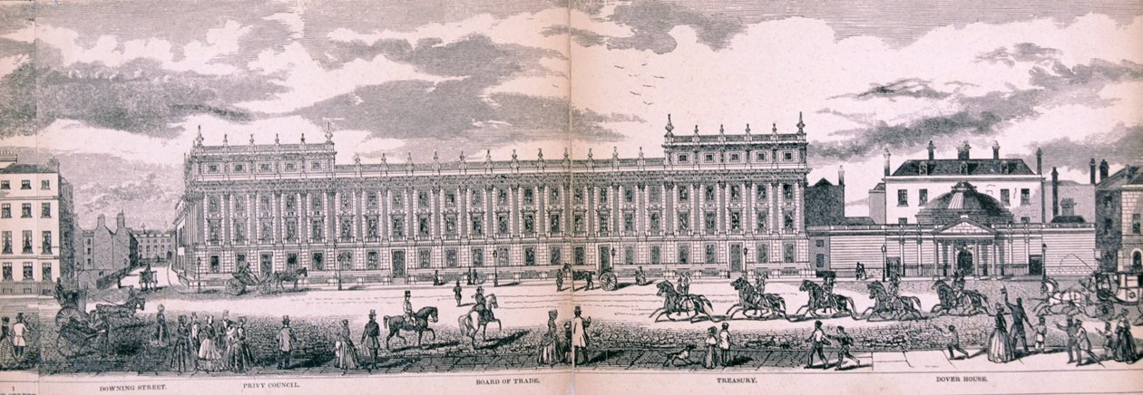 लंदन का पैनोरमा, 1849 द्वारा जॉर्ज सी लीटन