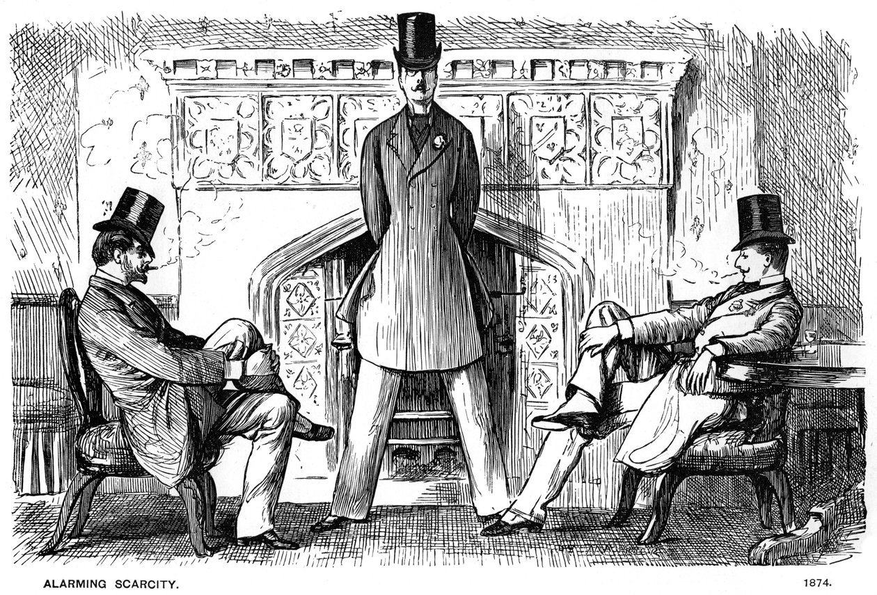 घबराहट की कमी, 1874 1891 द्वारा जॉर्ज डू मौरियर
