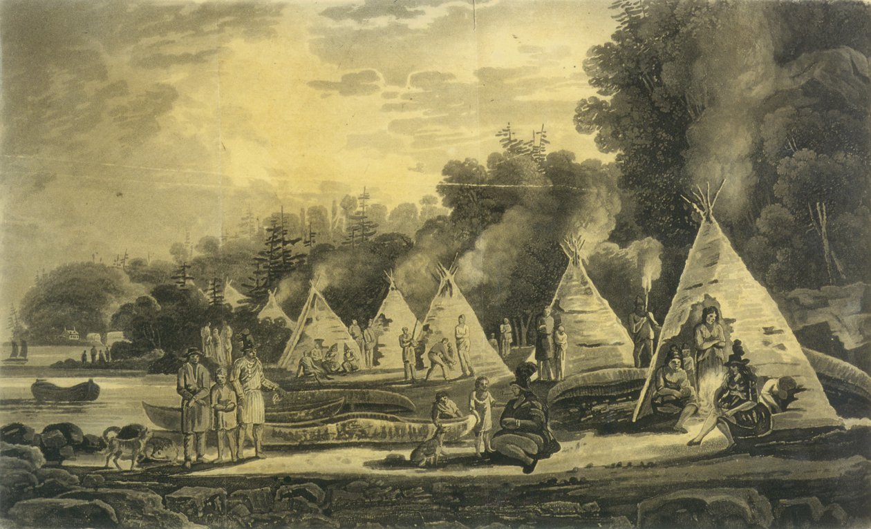 अधिवासित भारतीयों का संग्रह, 1807 द्वारा जॉर्ज हेरियट